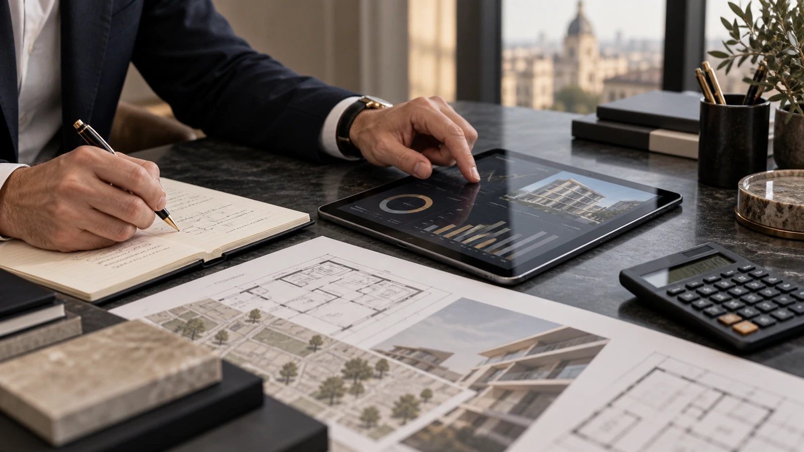 Professional analysis of plans, data and opportunity documentation